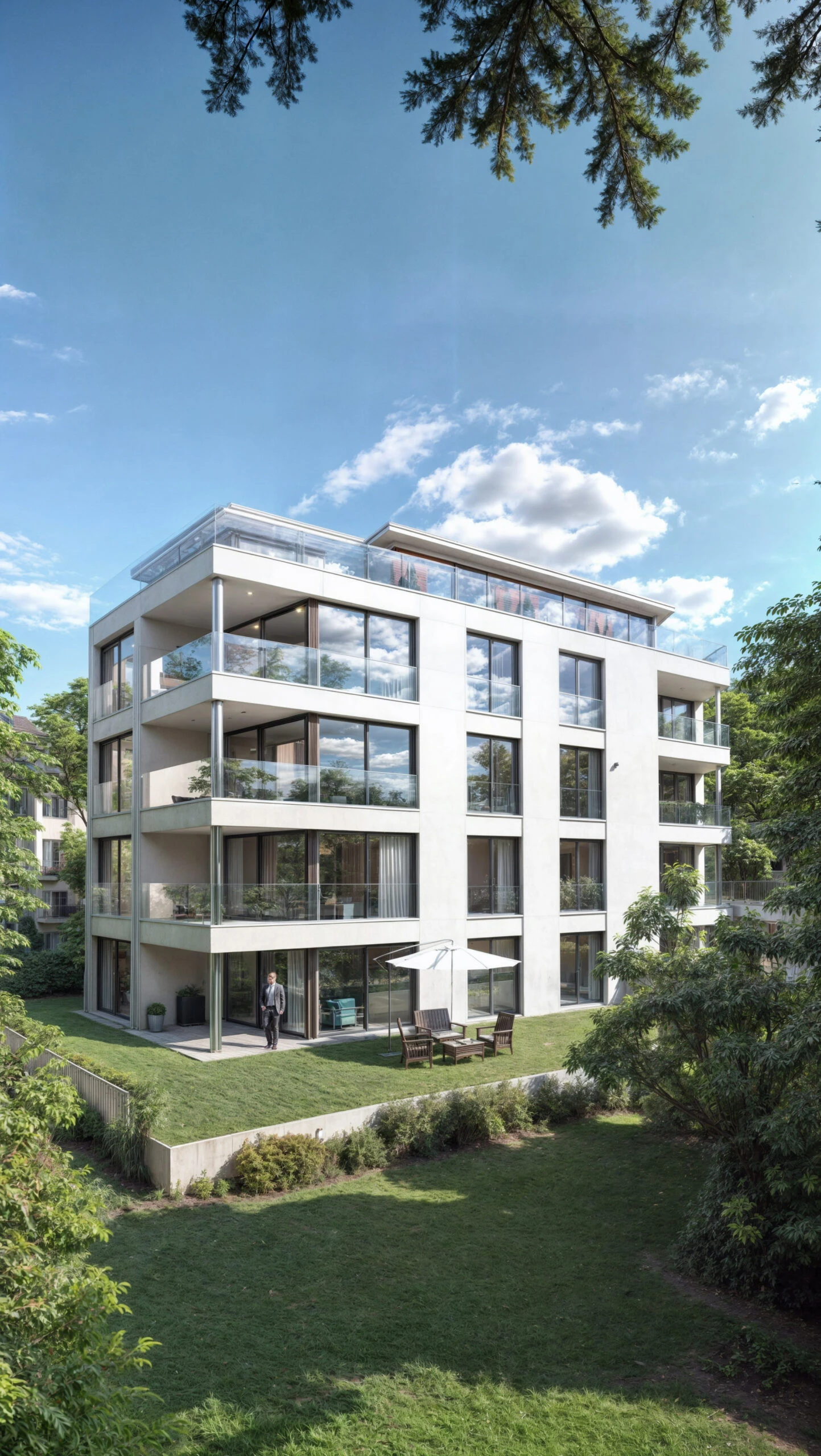 Typ B · Dębowa - fotorealistyczna wizualizacja 3D-Archi
