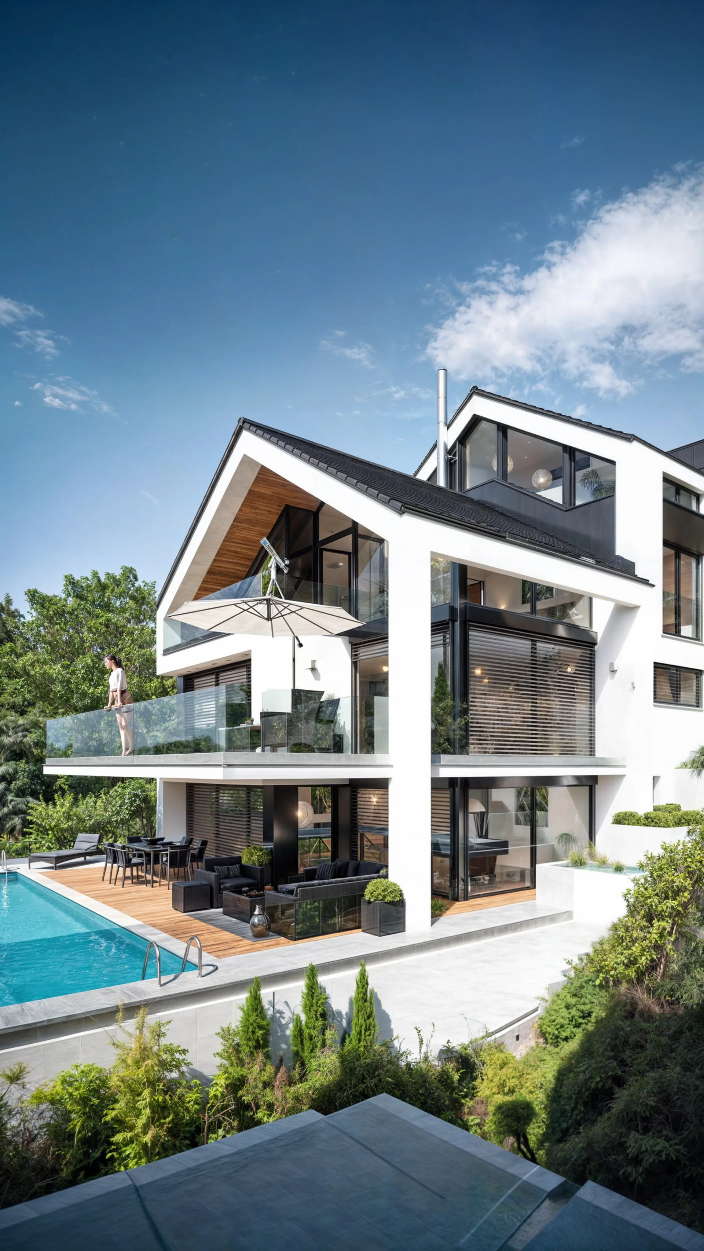 Willa w Muttenz · Szwajcaria · wizualizacja 3D-Archi