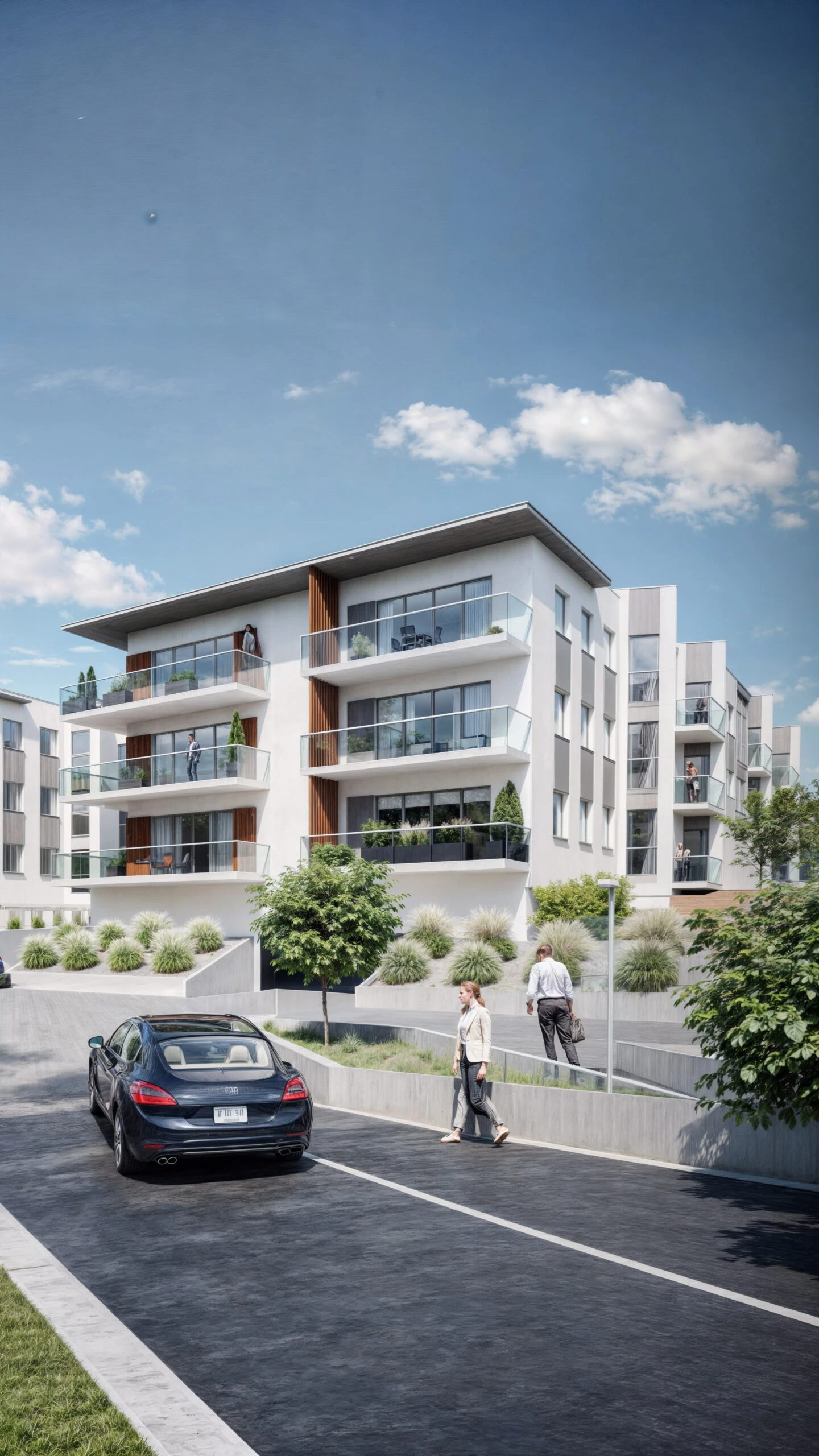 River House - inwestycja deweloperska RBW · wizualizacja 3D-Archi