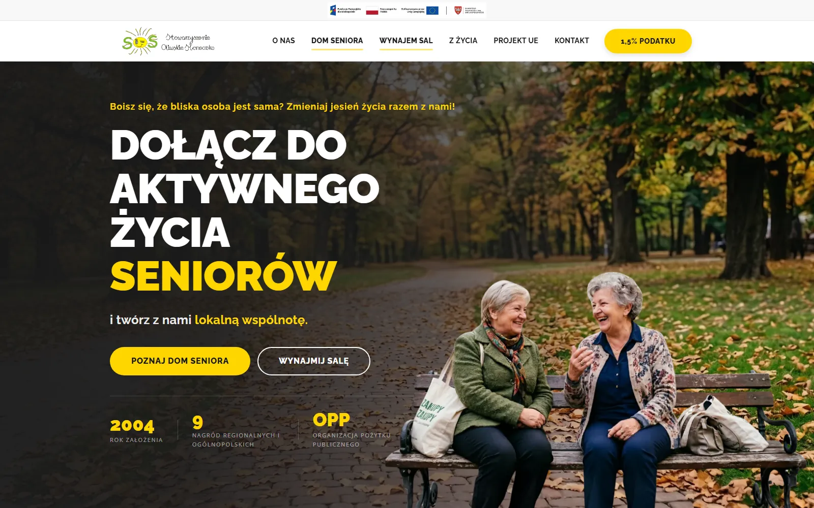 Strona sosoliwa.pl - Stowarzyszenie Oliwskie Słoneczko, Stare Bojanowo